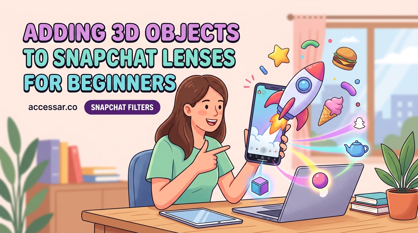 Adding 3D Objects to Snapchat Lenses for Beginners - Illustration 1