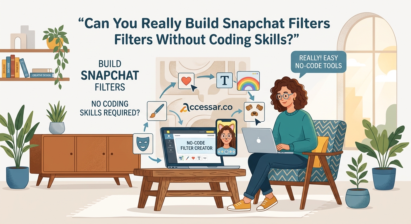 Can You Really Build Snapchat Filters Without Coding Skills? - Illustration 1