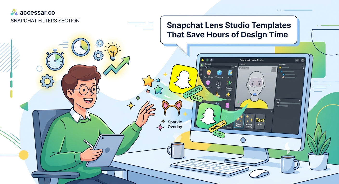 Snapchat Lens Studio Templates That Save Hours of Design Time - Illustration 2