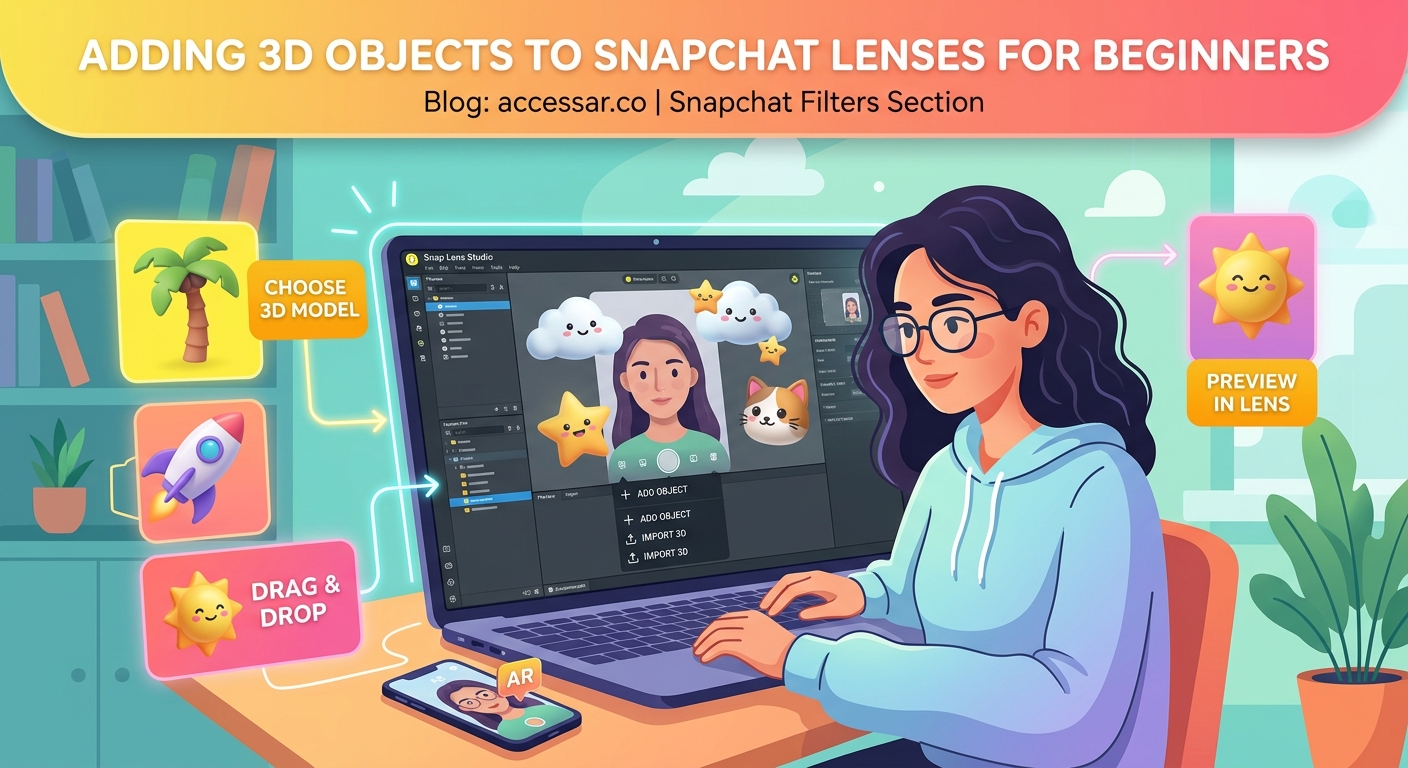 Adding 3D Objects to Snapchat Lenses for Beginners - Illustration 2