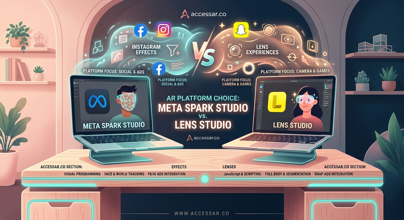Meta Spark Studio vs Lens Studio: Which AR Platform Should You Choose? - Illustration 2