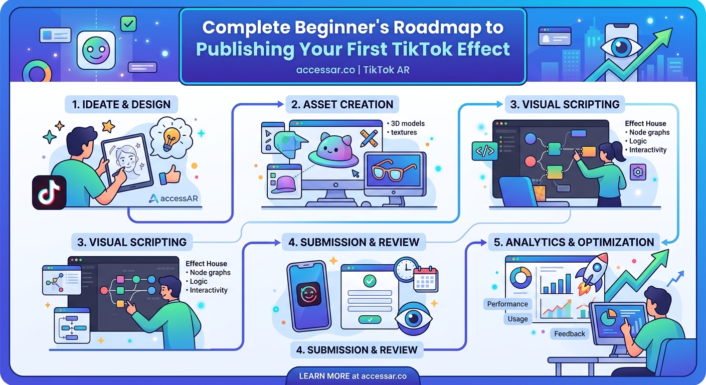 Complete Beginner's Roadmap to Publishing Your First TikTok Effect - Illustration 1