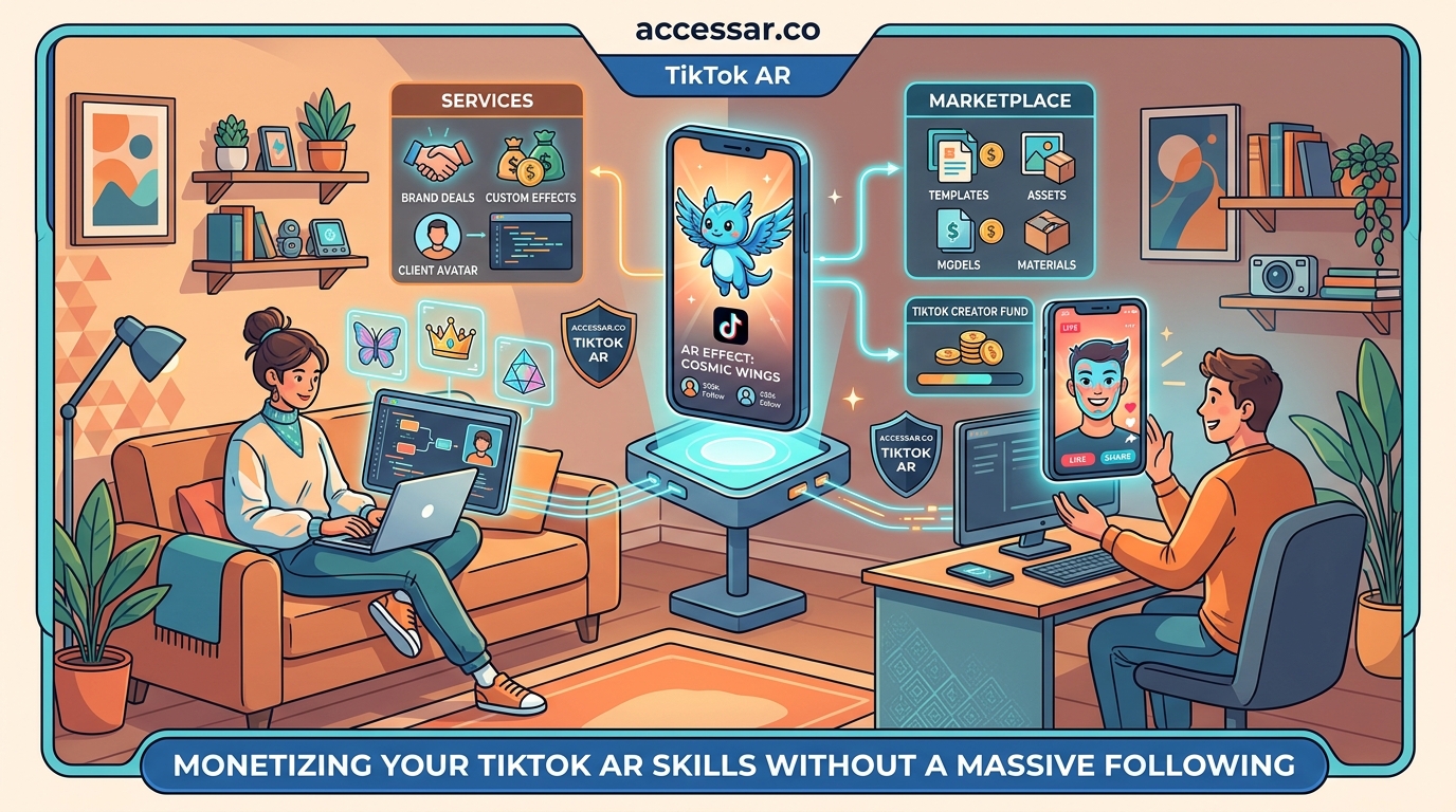 Monetizing Your TikTok AR Skills Without a Massive Following - Illustration 2