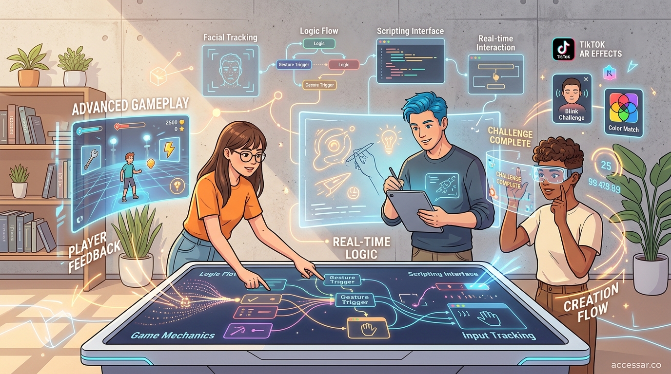 Advanced Effect House Techniques for Interactive Games and Challenges - Illustration 2