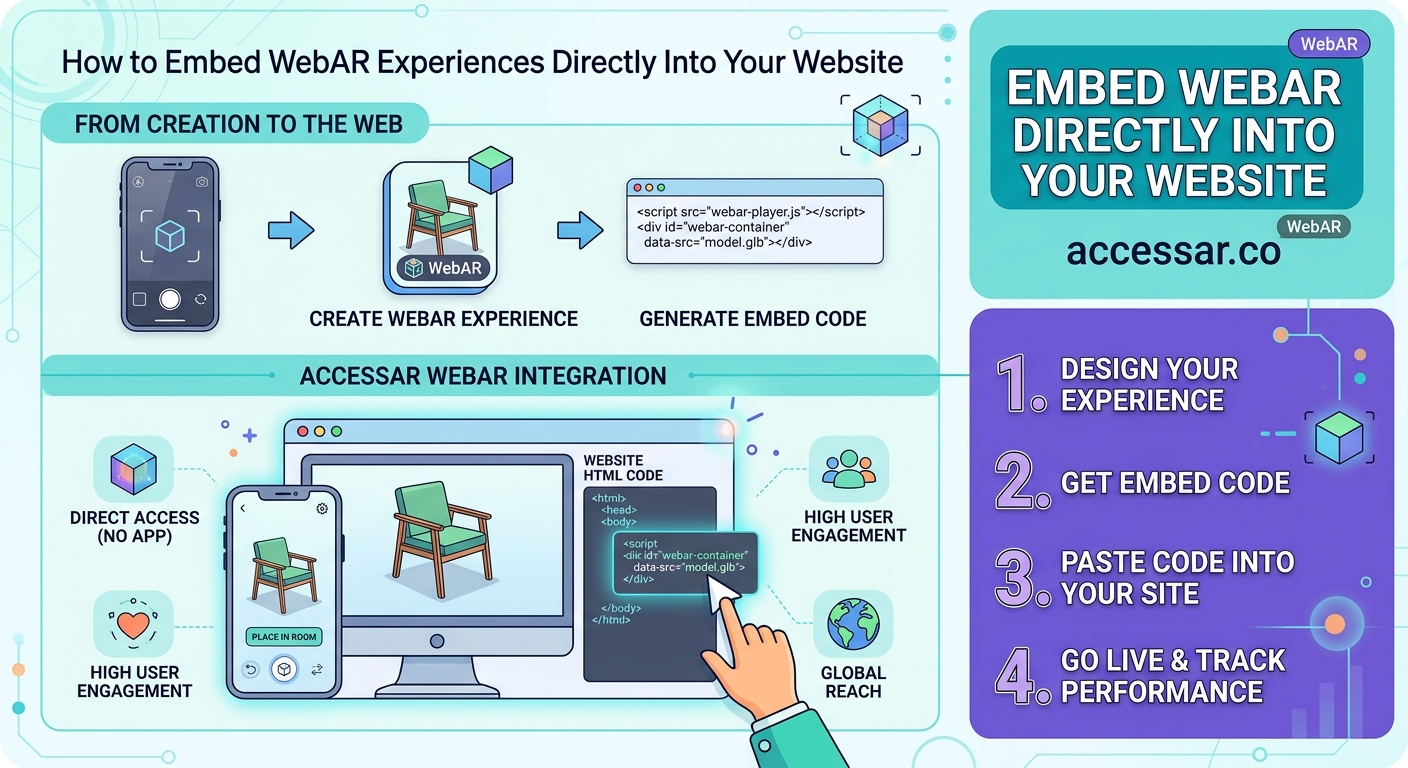 How to Embed WebAR Experiences Directly Into Your Website - Illustration 2