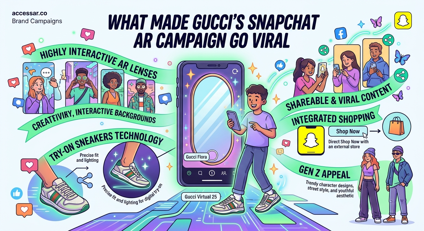What Made Gucci's Snapchat AR Campaign Go Viral With Gen Z Shoppers - Illustration 1