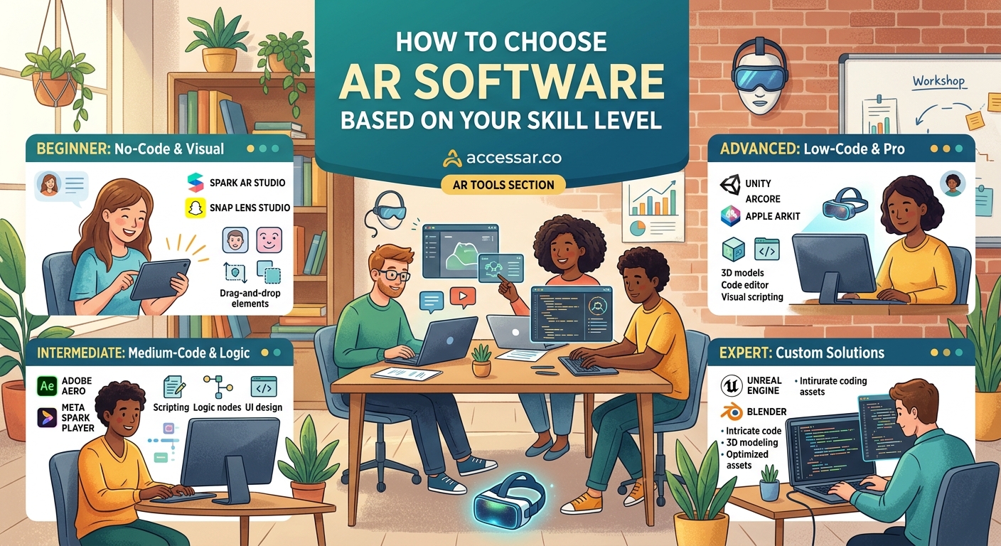 How to Choose AR Software Based on Your Skill Level - Illustration 1