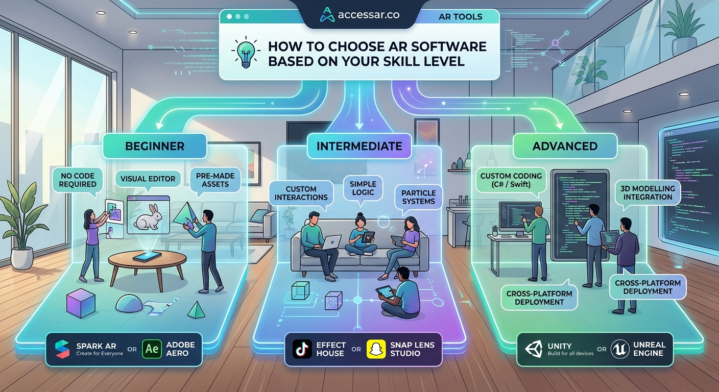 How to Choose AR Software Based on Your Skill Level - Illustration 2
