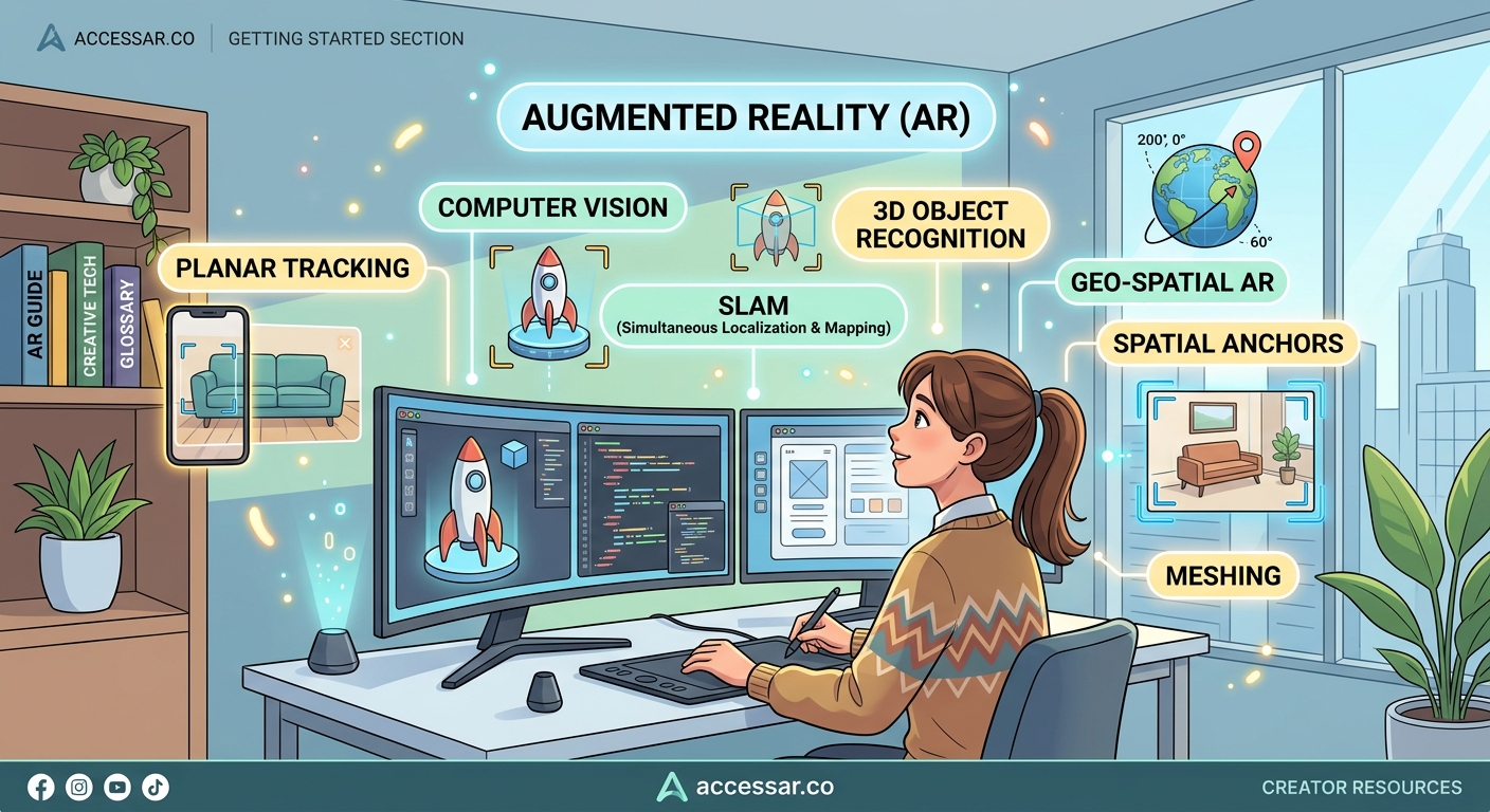 Understanding AR Terminology: The Essential Glossary for New Creators - Illustration 1