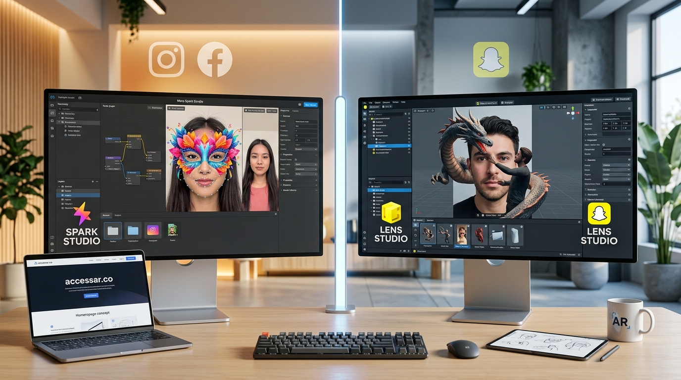 Meta Spark Studio vs Lens Studio: Which AR Platform Should You Choose?