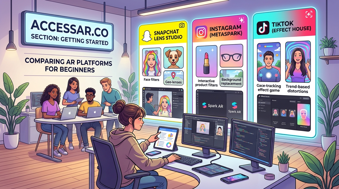 Which AR Platform Should You Learn First: Snapchat, Instagram, or TikTok? - Illustration 2