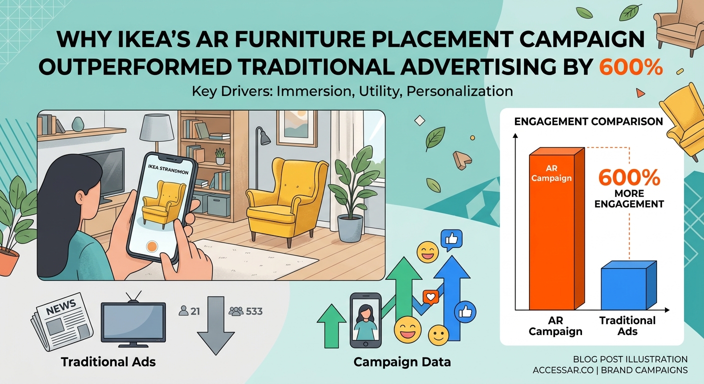 Why IKEA's AR Furniture Placement Campaign Outperformed Traditional Advertising by 600% - Illustration 1