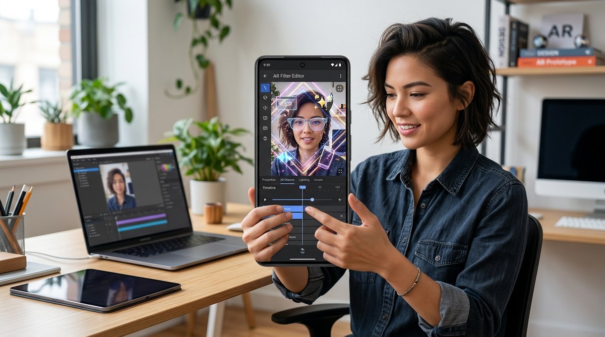Can You Really Create Professional AR Filters on Your Phone?