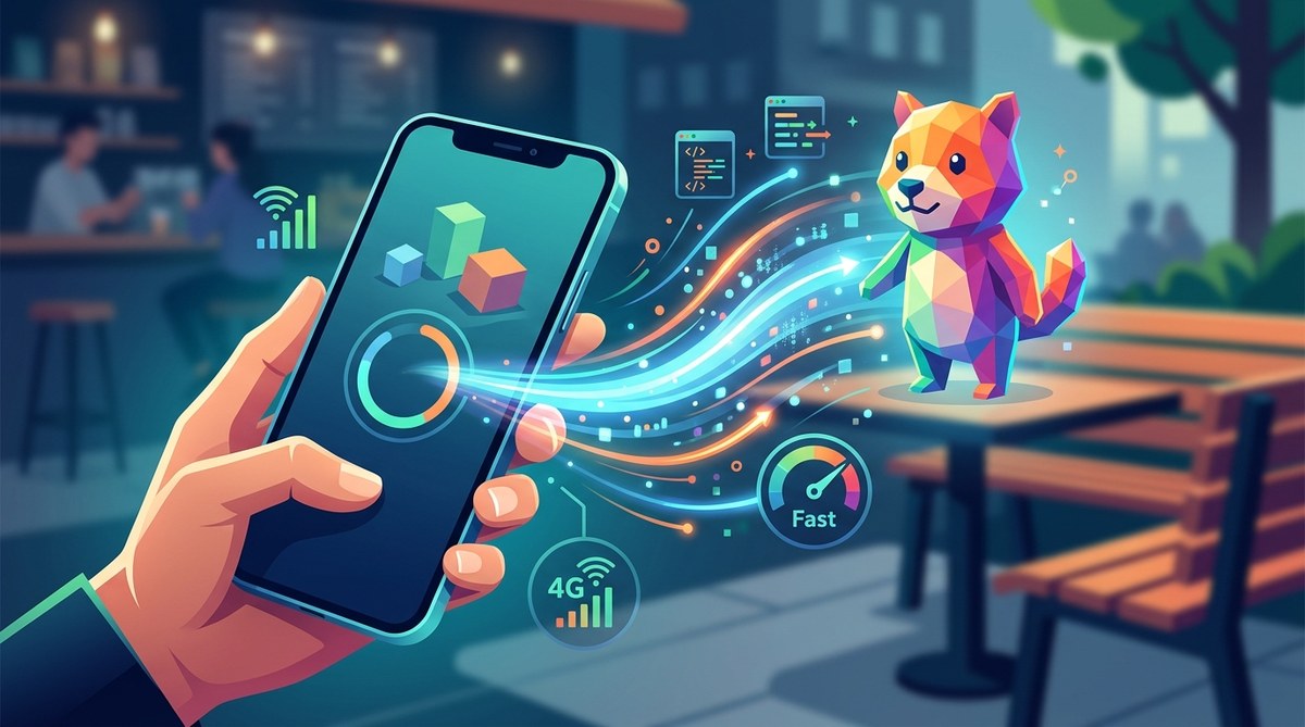 Optimizing WebAR Load Times for Mobile Networks Under 4G