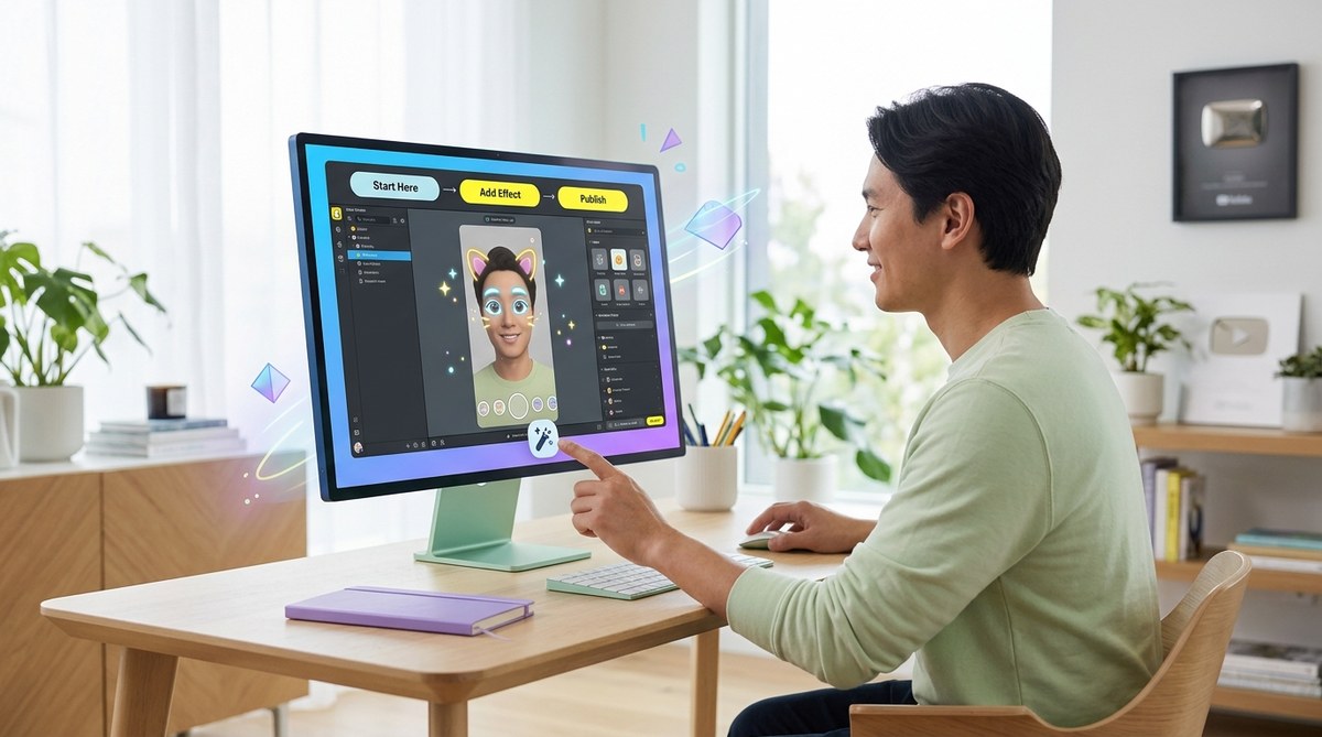 Mastering Custom Face Effects in Snapchat Lens Studio for Beginners