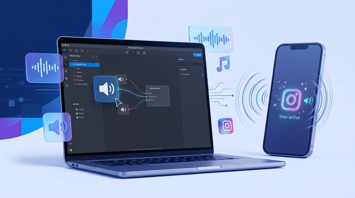 How to Add Sound to Your Instagram Filters in Meta Spark Studio