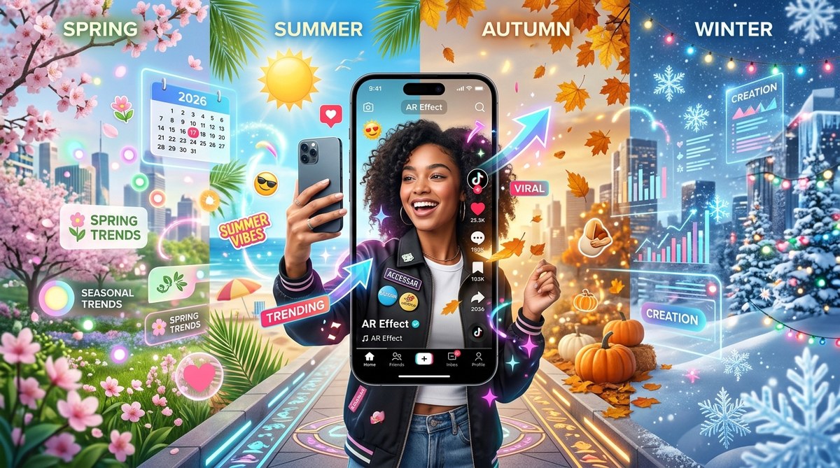 How to Use Seasonal Trends to Create Viral TikTok AR Effects in 2026