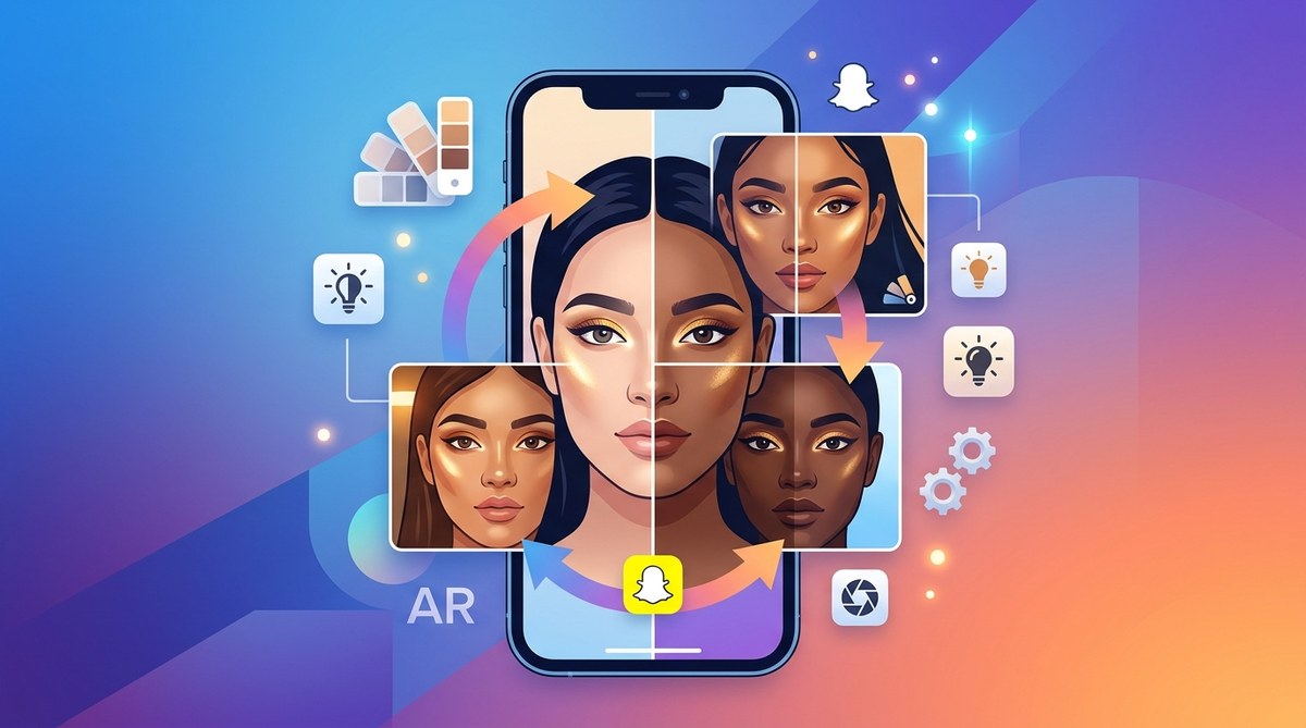 How to Design a Snapchat Lens That Adapts to Different Skin Tones and Lighting Conditions